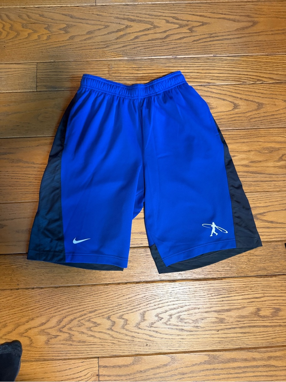 Nike Baseball Royal Blue Athletic Shorts with Black Panels